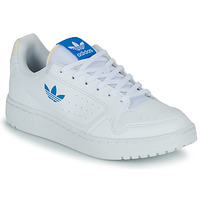 鞋子 女孩 球鞋基本款 Adidas Originals 阿迪达斯三叶草 NY 90 J 白色 / 玫瑰色