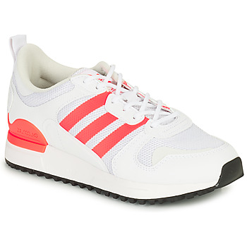 鞋子 女孩 球鞋基本款 Adidas Originals 阿迪达斯三叶草 ZX 700 HD J 白色 / 珊瑚色