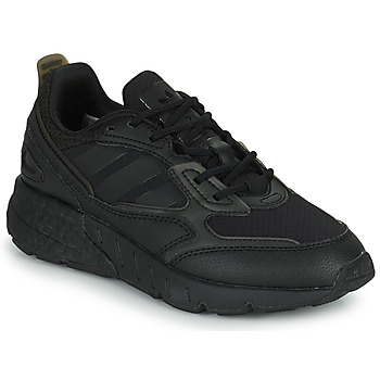 鞋子 儿童 球鞋基本款 Adidas Originals 阿迪达斯三叶草 ZX 1K BOOST 2.0 J 黑色