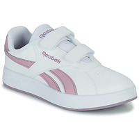 鞋子 儿童 球鞋基本款 Reebok Classic REEBOK AM COURT ALT 白色 / 玫瑰色