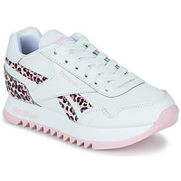 鞋子 女孩 球鞋基本款 Reebok Classic REEBOK ROYAL CLJOG 白色 / Leopard