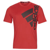 衣服 男士 短袖体恤 adidas Performance 阿迪达斯运动训练 T365 BOS TEE 红色 / Vif