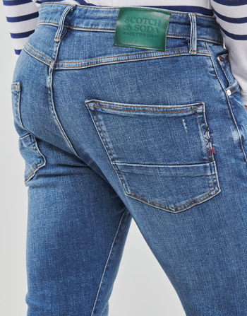 Scotch & Soda Singel Slim Tapered Jeans In Organic Cotton  Blue Shift 蓝色