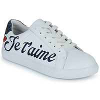 鞋子 女士 球鞋基本款 Bons baisers de Paname SIMONE JE T AIME MOI NON PLUS 白色