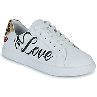 鞋子 女士 球鞋基本款 Bons baisers de Paname SIMONE CRAZY IN LOVE 白色