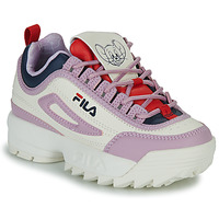 鞋子 女孩 球鞋基本款 Fila WB DISRUPTOR 淡紫色