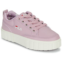 鞋子 女孩 球鞋基本款 Fila SANDBLAST 淡紫色