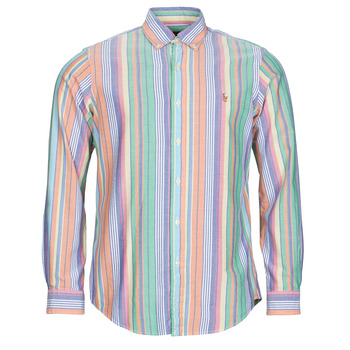衣服 男士 长袖衬衫 Polo Ralph Lauren CUBDPPCS-LONG SLEEVE-SPORT SHIRT 彩色 / 橙色 / 绿色 / Multi
