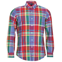 衣服 男士 长袖衬衫 Polo Ralph Lauren CUBDPPCS-LONG SLEEVE-SPORT SHIRT 红色 / 蓝色