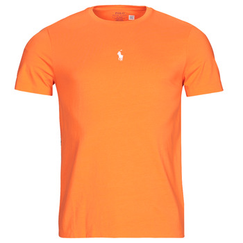衣服 男士 短袖体恤 Polo Ralph Lauren SSCNCMSLM1-SHORT SLEEVE-T-SHIRT 橙色