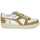 鞋子 球鞋基本款 Diadora 迪亚多纳 MAGIC BASKET LOW SUEDE LEATHER 白色 / 米色