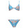 衣服 女士 泳装两件套 Roxy 罗克西 PT ROXY LOVE THE SURF KNOT SET 蓝色 / 白色 / 玫瑰色