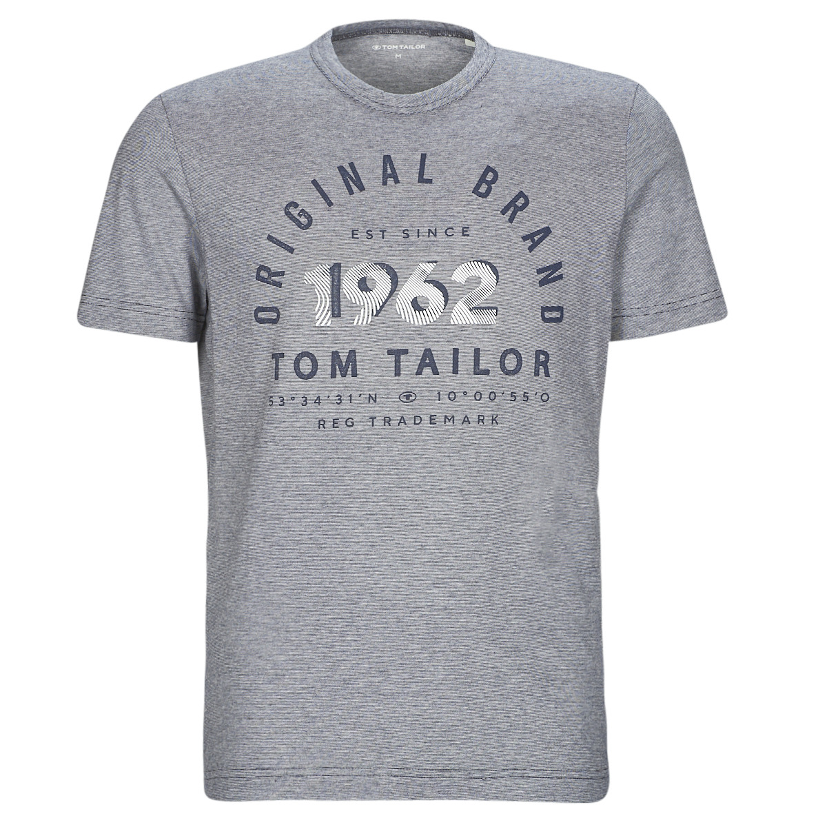 衣服 男士 短袖体恤 Tom Tailor 汤姆裁缝 1035549 灰色