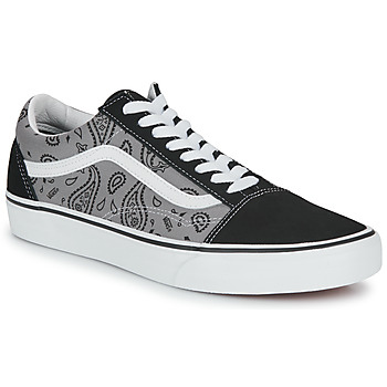 鞋子 男士 球鞋基本款 Vans 范斯 OLD SKOOL 黑色 / 灰色