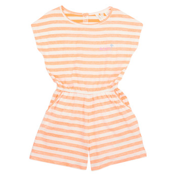 衣服 女孩 连体衣/连体裤 Roxy 罗克西 TURN UP THE SUN 白色 / 橙色