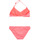 衣服 女孩 泳装两件套 Roxy 罗克西 VACAY FOR LIFE TRI BRA SET 玫瑰色 / 白色
