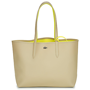 包 女士 购物袋 Lacoste ANNA 米色 / 黄色