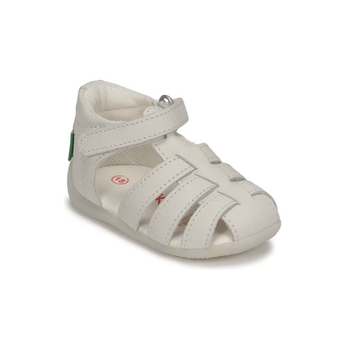 鞋子 儿童 凉鞋 Kickers BIGFLO-2 白色
