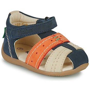 鞋子 儿童 凉鞋 Kickers BIGBAZAR-2 海蓝色 / 珊瑚色 / 米色