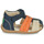 鞋子 儿童 凉鞋 Kickers BIGBAZAR-2 海蓝色 / 珊瑚色 / 米色