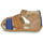 鞋子 儿童 凉鞋 Kickers BIGBAZAR-2 米色 / 海蓝色
