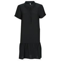 衣服 女士 短裙 JDY JDYLION S/S PLACKET DRESS 黑色