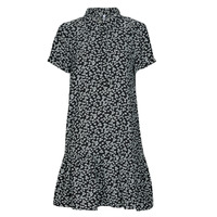 衣服 女士 短裙 JDY JDYLION S/S PLACKET DRESS 黑色 / 白色