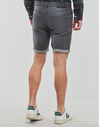 Only & Sons  ONSPLY GREY 4329 SHORTS VD 灰色