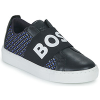 鞋子 男孩 球鞋基本款 BOSS J29333-849-J 海蓝色