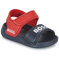 鞋子 男孩 凉鞋 BOSS J09190-849-B 海蓝色 / 红色