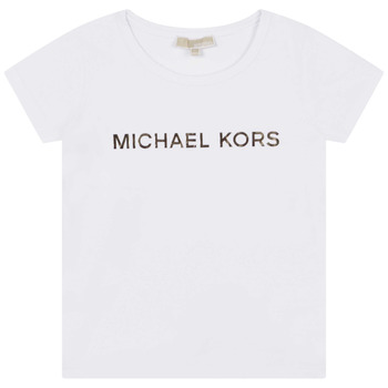 衣服 女孩 短袖体恤 Michael by Michael Kors R15164-10P-C 白色