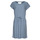 衣服 女士 短裙 Only ONLNOVA LIFE CONNIE BALI DRESS 蓝色 / 白色