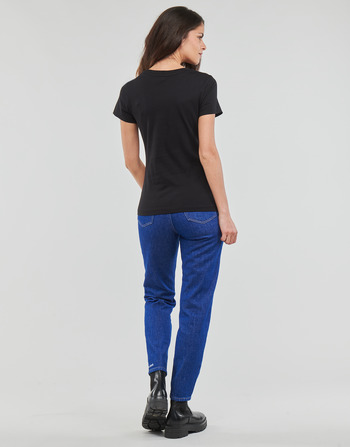Calvin Klein Jeans MICRO MONO LOGO SLIM 黑色