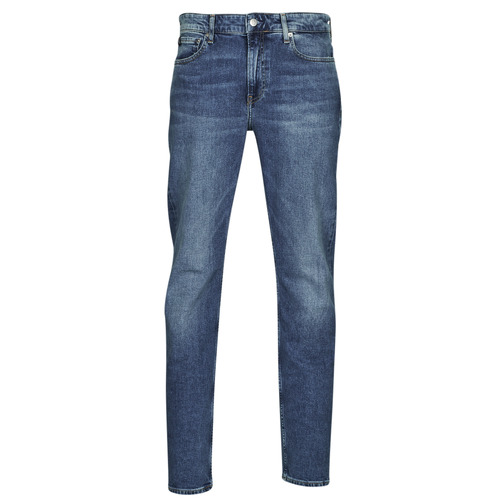 衣服 男士 直筒牛仔裤 Calvin Klein Jeans SLIM TAPER 蓝色