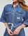 衣服 女士 短裙 Calvin Klein Jeans UTILITY BELTED SHIRT DRESS 牛仔