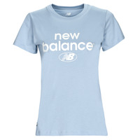 衣服 女士 短袖体恤 New Balance新百伦 Essentials Graphic Athletic Fit Short Sleeve 蓝色