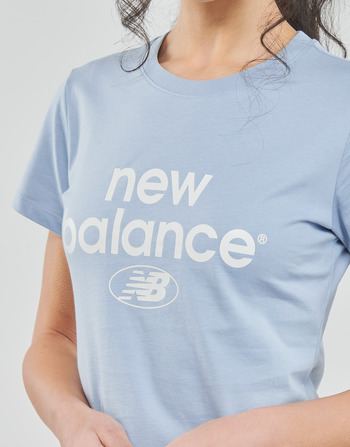 New Balance新百伦 Essentials Graphic Athletic Fit Short Sleeve 蓝色