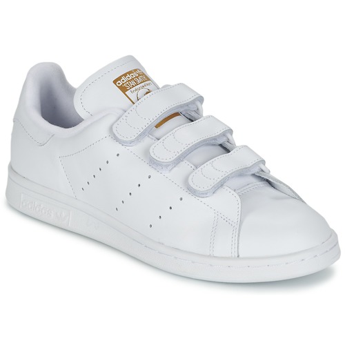 鞋子 球鞋基本款 Adidas Originals 阿迪达斯三叶草 STAN SMITH CF 白色