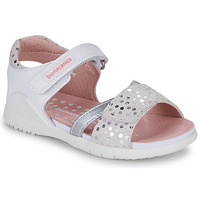 鞋子 女孩 凉鞋 Biomecanics 232248 白色 / 银灰色