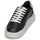 鞋子 女士 球鞋基本款 Calvin Klein Jeans CHUNKY CUPSOLE LACEUP MON LTH WN 黑色 / 白色