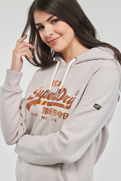 Superdry 极度干燥 VL EMBELLISH HOOD 米色