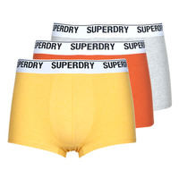 内衣 男士 拳击 Superdry 极度干燥 TRUNK MULTI TRIPLE PACK 橙色 / 黄色 / 灰色