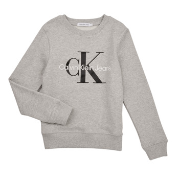 衣服 儿童 卫衣 Calvin Klein Jeans MONOGRAM LOGO 灰色