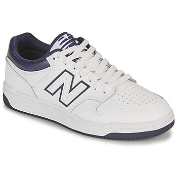 鞋子 女士 球鞋基本款 New Balance新百伦 480 白色 / 海蓝色
