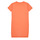 衣服 女孩 短裙 Guess ROLLED UP SLEEVES TERRY DRESS 橙色