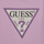 衣服 女孩 短袖体恤 Guess SS T SHIRT 淡紫色