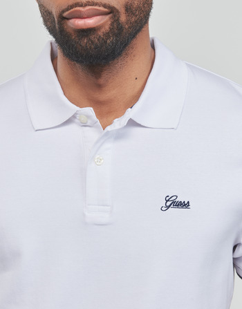 Guess OLIVER SS POLO 白色