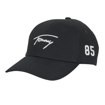 纺织配件 鸭舌帽 Tommy Jeans TJW SIGNATURE CAP 黑色