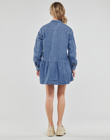 Tommy Jeans TJW CHAMBRAY SHIRT DRESS 蓝色