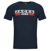 衣服 男士 短袖体恤 Jack & Jones 杰克琼斯 JJECORP LOGO TEE SS O-NECK 海蓝色